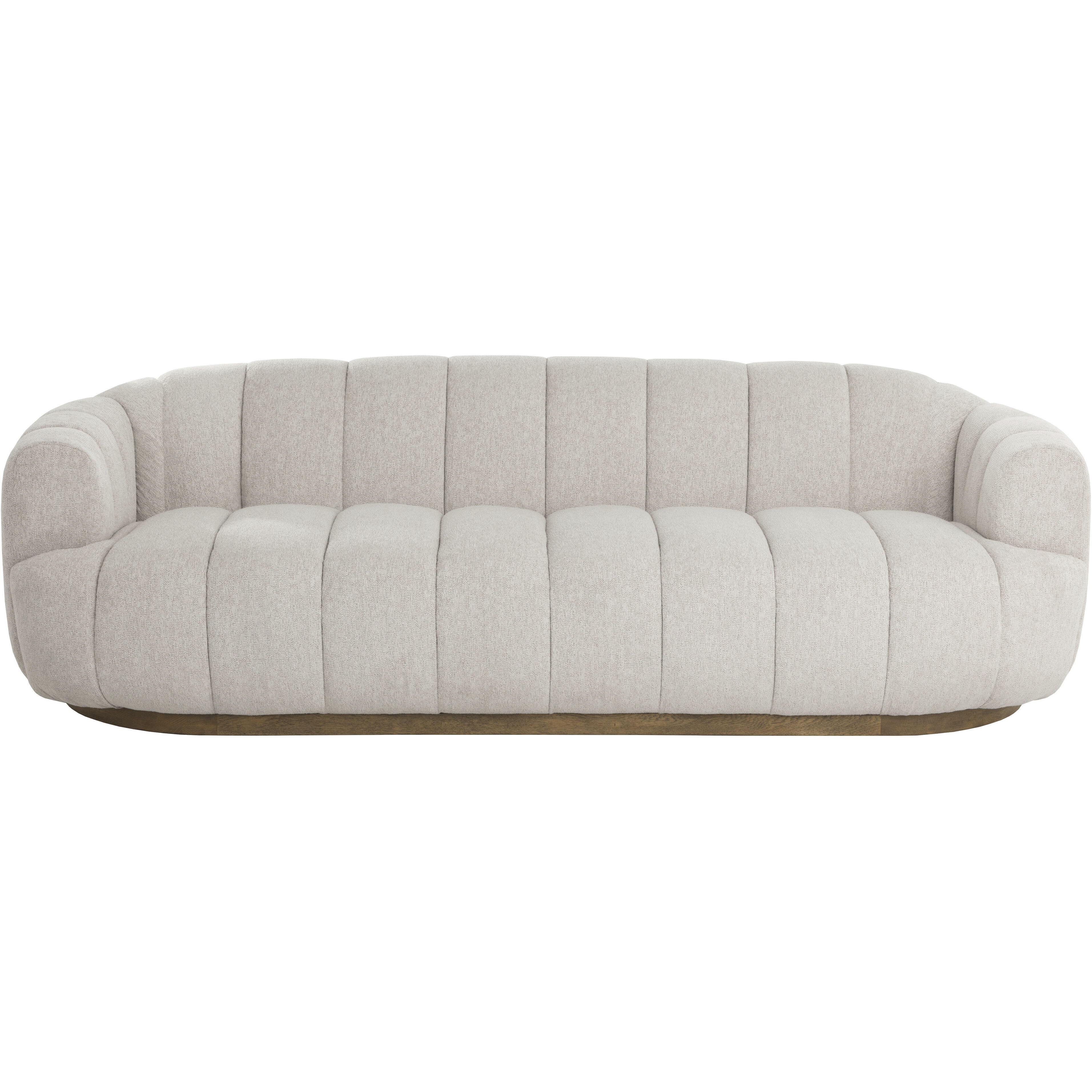 Tadeo Warm Brown / Dove Cream Sofa
